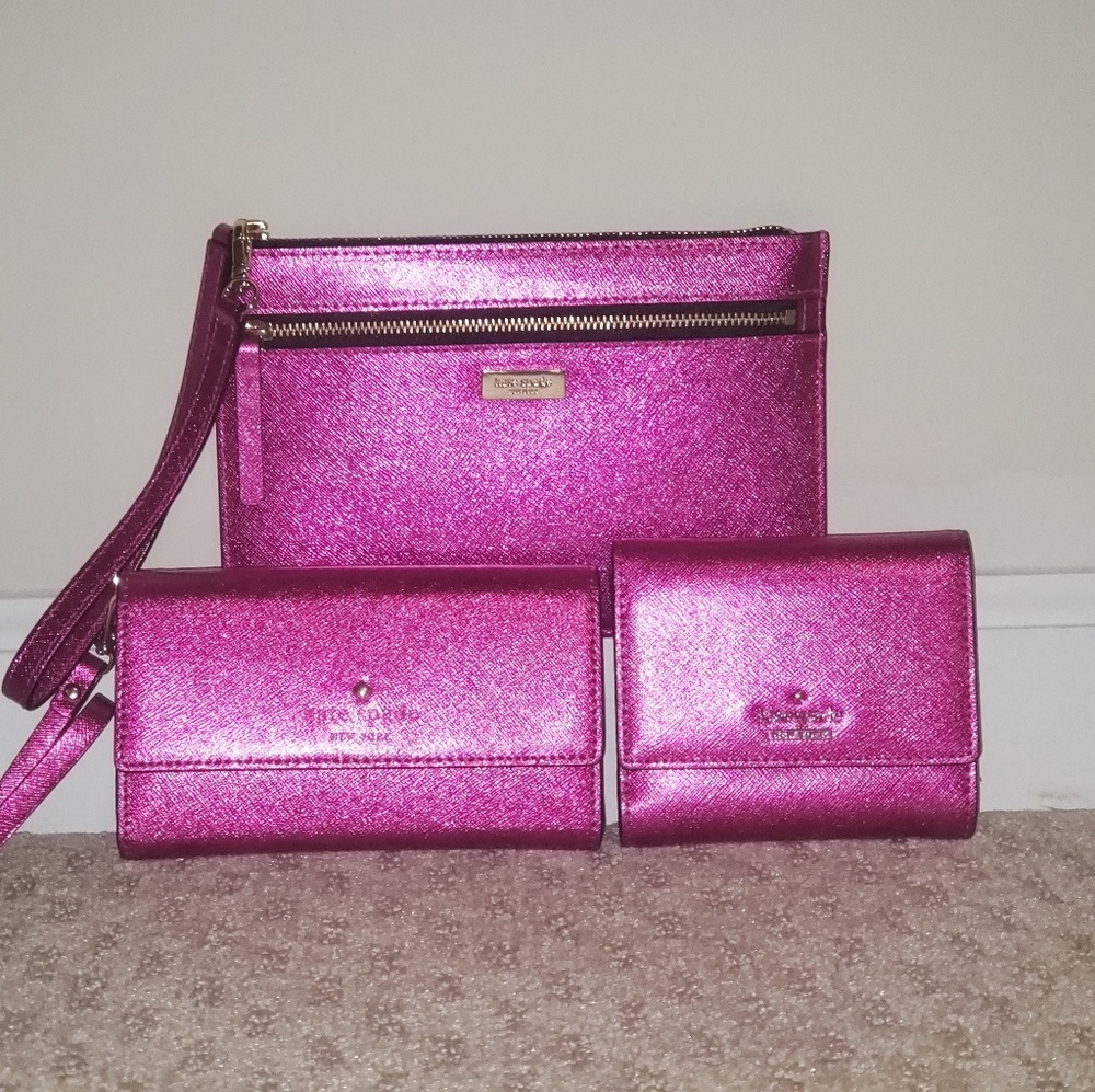 Kate Spade Metallic BajaRose Trio